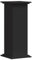 vidaXL Plant Stand - Engineered Wood Patio Pot Holder - 33x33x80 cm - Black - Indoor/Outdoor Flower Display