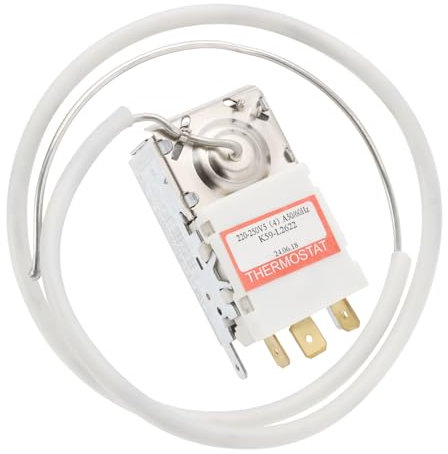 Create idea 1 Pezzo Termostato Per Frigorifero Termostato Per Congelatore Compatibile Con Ranco K59-L2677 K59-L2622-25,0° C 60 Cm