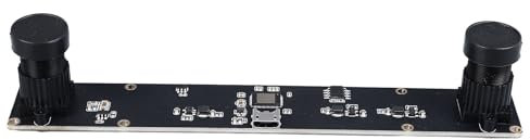 EMUKOEP 4MP Dual Lens USB Kamera Board 1080P 3D VR Entfernungsmessung Computer Kamera Modul 72° mit Verzerrung