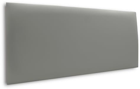 Mejale Wandpaneele Gepolstert 3D Leder Wandkissen Wandverkleidung Wandkissen als Kopfteil für Bett Wanddekoration Wandpolsterung für Schlafzimmer, Kinderzimmer,30x60cm,Dunkelgrau,1 Pieces