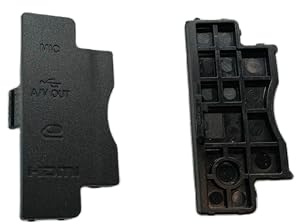 WLWOZMD Für Kamera USB HDMI AV/Out für MIC Gummi für Nikon D5300 Teile