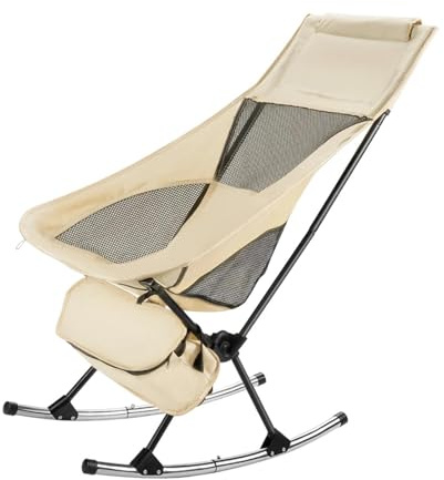 mophrati Strandstuhl, Gartenmöbel, Camping, Sport, Zuhause – vielseitig einsetzbar für Outdoor Abenteuer: Schaukelstuhl, Campinghocker, Hängematte, leicht, ideal für Reisen und Wandern.