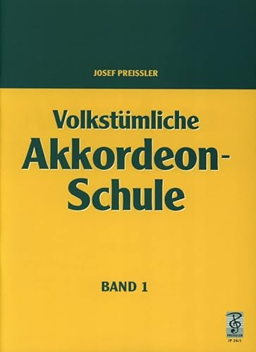 Volkstümliche Akkordeon-Schule Band 1 - Accordion - Buch