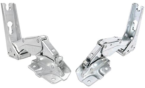 Hettich 3362/3363/5.0 Paire de charnières de porte intégrées pour réfrigérateur/congélateur