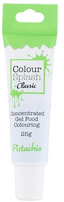 Colour Splash Food Colouring Gel | Pistachio - 25g Tube | Highly Concentrated, Easy To Use Tube, Food Safe. Ideal For Icing, Buttercream, Sugar Paste, Fondant, & Cake Mix, Edible