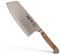 Güde Alpha Barrel Oak Coltello da cuoco cinese con manico in quercia, Adulto, Quercia, Lunghezza lama 16 cm