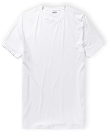 Zimmerli T-Shirt Kurzarm Pureness - T Shirt Herren - aus Modal - Pflegeleicht & Edel - Schwarz, Weiß, Navy, Grau Mélange - für Pures Wohlgefühl - Qualität aus der Schweiz - Größe S-XXL