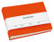 Semikolon Fotoalbum, gebundenes Leinen, klein, Orange, Größe S