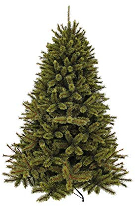 Triumph Tree 788041 Künstlicher Weihnachtsbaum Forest Frosted Pine Höhe 185 cm Durchmesser 130 cm, Zweige 942, grün