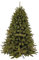 Triumph Tree 788041 Künstlicher Weihnachtsbaum Forest Frosted Pine Höhe 185 cm Durchmesser 130 cm, Zweige 942, grün