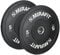 Mirafit Black Olympic Rubber Bumper Plates - Choice of Size