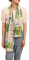 Prettystern Damen langer Seidenschal Jugendstil Art Malerei grün Kunstdrucke Gustav Klimt - Unterach am Attersee P648