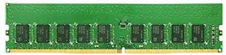Synology - DDR4 - module - 8 GB - DIMM 288-pin - 2666 MHz / PC4-21300 - 1.2 V - unbuffered - ECC - for RackStation RS1619xs+, RS3617RPxs, RS3617xs+, RS3618XS, RS4017XS+