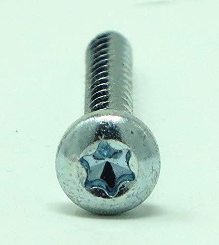 500 Stück Pan-Head-Spanplattenschrauben, 40x40mm, T20, blau verzinkt