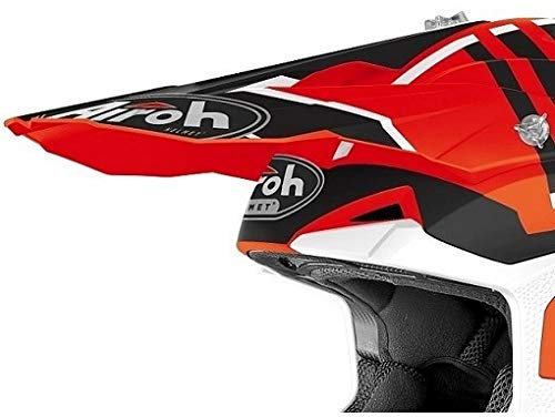 Airoh WRAAP Peak/FRONTINO WRAAP Broken Orange Mat