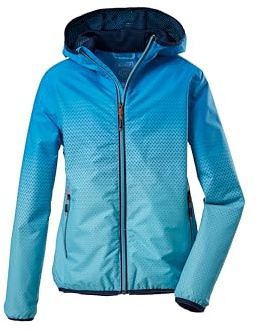 Killtec Mädchen Lyse Grls Jckt A Funktionsjacke/Regenjacke mit Kapuze, packbar