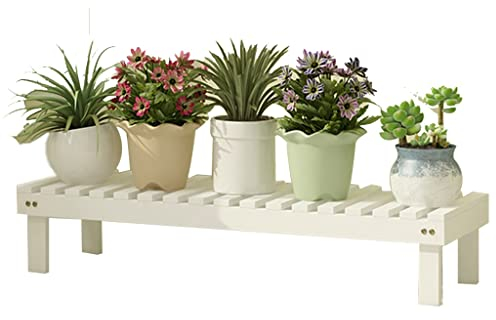 Étagère À Fleurs En Bois Massif Support À Fleurs En Bois Étagère De Pot De Fleur Sur Pied Pour Balcon Étagère À Plantes Multicouche Intérieure Étagère En Bois De Jardin