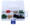71pcs Kit de Réparation Climatisation Conditionnement d'air Soupape Core A/C (10pcs Noyaux de Valve +50pcs Joints de Tuyau + 10pc Valves) pour Voiture Auto