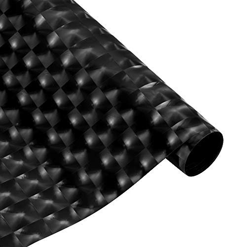NewL Pellicola autoadesiva effetto fumo per fari fendinebbia posteriore auto, 30,5 x 122 cm, colore nero
