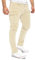 Yazubi Jayden - Pantalon Cargo pour Hommes - Slim Fit de Travail, Beige (Rainy Day 135304), W32/L32