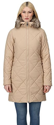 Regatta Womens/Ladies Fritha II Insulated Parka (14 UK) (Moccasin Brown)