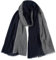 DAMILY Herren Schal Warm Winter Schals Gestreiftes Halstuch Leinen