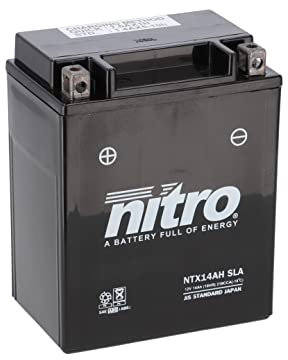 NITRO NTX14AH SLA GEL AGM ferme