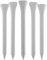 TH Golf Bambus-Golf-Tees, 70 mm, 50 und 100 Stück, mehrere Farboptionen, umweltfreundlich, nachhaltig, langlebig, Bambus-Golf-Tees (100, Weiß)