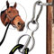 KUNBEIEN Pferde Krawattenring, Safe Tie Horse Supplies, Humane Way Tie Ring, Magnetring zum Binden und Einziehen, hilft Pferd zurückzuziehen und Stress vom Pferd zu lösen