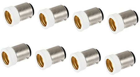 OSALADI 8 Stück -Lampenfassung Glühbirnen-Konverter Weiße Glühbirnen Deckenhalterung Lampenfassung Retro-Licht-Steckdose Led-Birne Weiße Convers-Led-Glühbirne E14