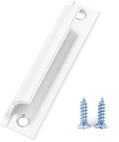 JOCXZI Door Handle Balcony Door Exterior – Includes Stainless Steel Screws Balcony Door Handle Exterior Door Handle Patio Door Handle for Doors and Windows, Drawers, Cabinet Doors etc