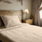 Ruggeri - Set 3 pezzi Completo Letto Piazza e Mezza - 100% Puro Cotone - Made In Italy - Collezione Let's Color! (Tortora)