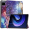 Custodia per Xiaomi Mi Pad 6/Mi Pad 6 Pro 11 pollici 2023, custodia per tablet per Mi Pad 6 Trifold Stand Cover con portapenne, Auto Sleep/Wake, morbida custodia protettiva in pelle PU, Galaxy