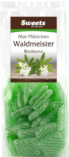 Odenwälder Marzipan Sweets Waldmeister Mai Plättchen 125g