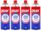 KROWN - Pack de Cartuchos de Gas Butano Recambio de Gas Propano Portable Gas Butano Compatible para Cocina Portátil, Hornillo, Soplete Soldador, Camping K-250 227gr (4 Unidades)