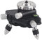 Laser Level Stativ, 360-Grad-Standard-Stativhalterung Aluminiumlegierung 360°-Nivellierungsbasis Drehbarer mit 1/4-Zoll-Gewinde für Laser-Nivelliergerät