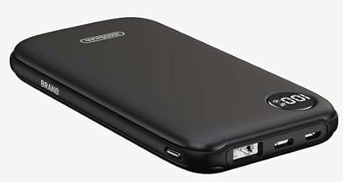 Ntaanoo Power Bank Charge Rapide 22,5W 4.5A, Slim 10000mAh Batterie Externe, Legere Powerbank USB C Input & Output, Batterie Portable Compatible avec iPhone 16 15 14 13 12 11 Samsung Android etc