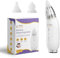 Aspirateur nasal électrique pour nouveau-nés et tout-petits - Résistant à l'eau, rechargeable, aspiration douce à puissante et nettoyeur de nez sûr pour bébé