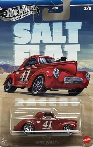 Hot Wheels - Silver Series - Salt Fiat Racers (1941 Willys) /Toys