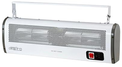 Dexpro Air Curtain Screen Heater | 3kW with Remote Control | White