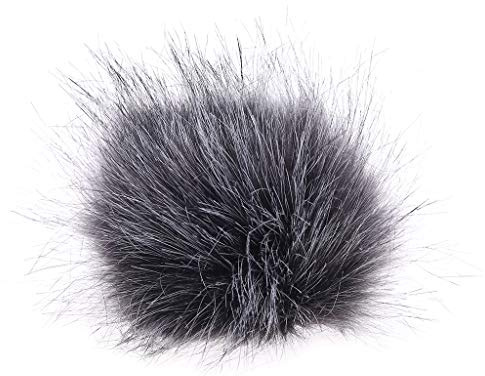 Generisch Professionelle Mikrofonabdeckung, runde Kugelform, Mikrofon Windschutzscheibe, Mikrofonkappe, Schwammabdeckung, Windschutzscheibe für H5 H6 Furry Muff