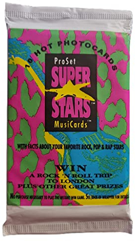 Diverse Super Stars Music Cards