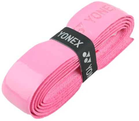 Yonex – Griffband für Badmintonschläger, Tennis oder Squash (synthetisches Material), Rosa