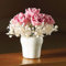 The Dolls House Emporium Rosa Rosenblumenstrauß ein einer Vase