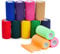 12 Rollen Selbsthaftende Bandagen, Luftdurchlässig, 12 Farben, 10,2 cm Breit, 4,6 Meter Lang