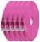 1aTTack.de 1m - Magenta - 5 Stück - Cat.6 Flaches Netzwerkkabel Cat6 Flachkabel Ultra Flach Cat.6 Patchkabel 1000 Mbit/s Gigabit LAN (RJ45) Flach Slim Micro