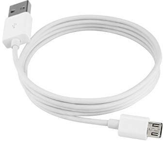 For Samsung Galaxy S7 S6 S5 S7 Edge 3M Extra Long Fast Charger Micro USB Cable Power Lead Data Sync (White)