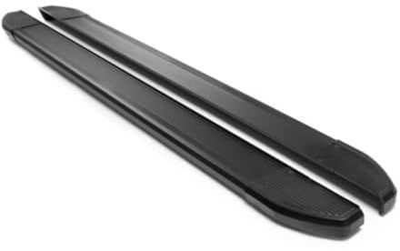 Alu Trittbretter für VW T5 T6 Multivan Caravelle V VI Schweller Schwarz Kurzer