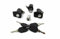ELECTRIC LIFE Kit cilindro serratura anteriore Sx & anteriore Dx & posteriore ZR85104