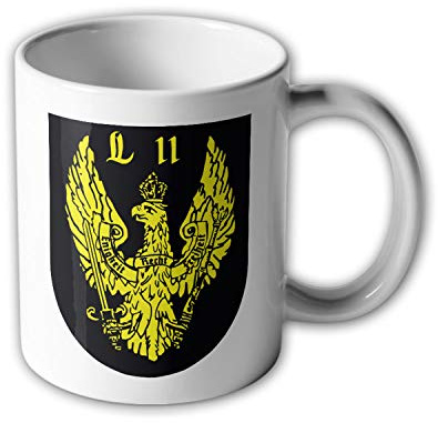 Tasse PzAufkLLehrBtl 11 Panzeraufklärungslehrbataillon Abzeichen Bataillon #31913